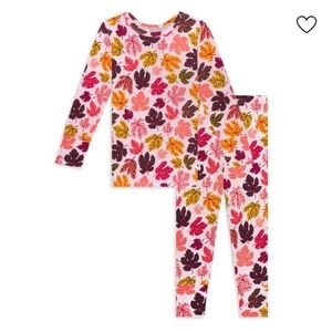 Posh Peanut | Autumn Leaf Print Pajama Set
